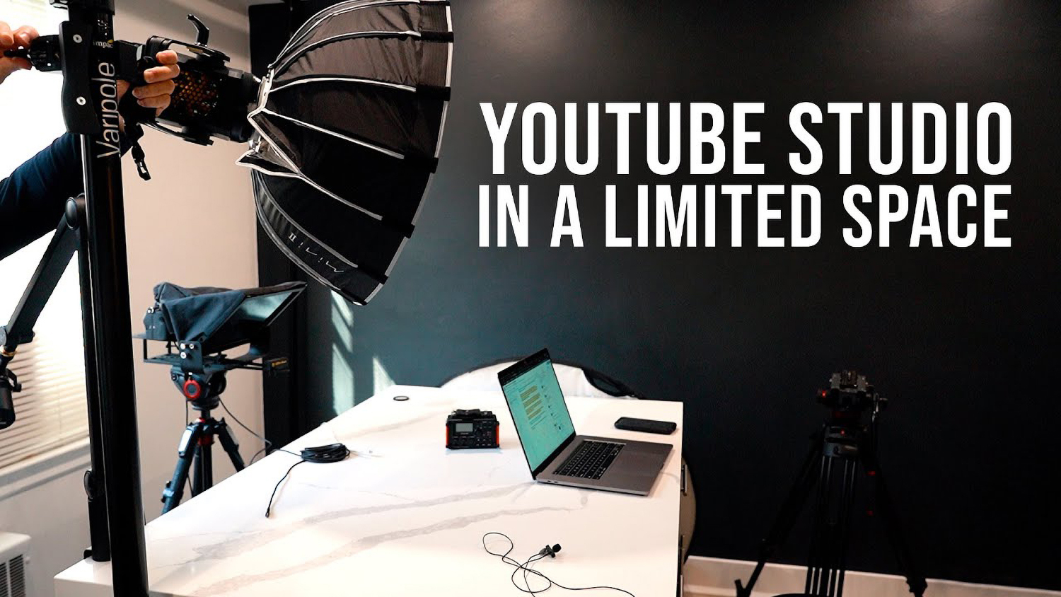 How to Create a Professional-Level YouTube Studio in a Small Space