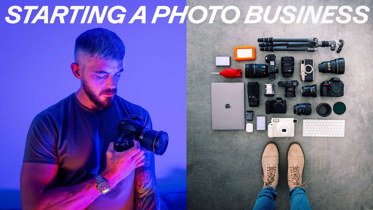 Photo of a photography business