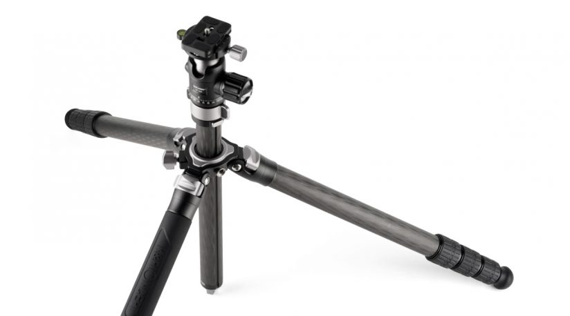 Photo of a tripod illustrating variable leg angles