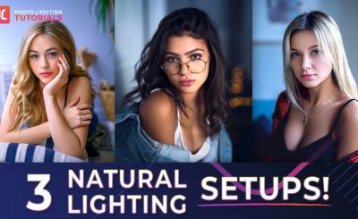 3 Natural Lighting Setups for 3D Portraits that Pop